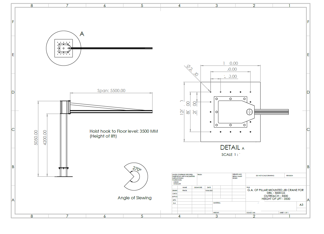 Jib Crane Structural Analysis untitled