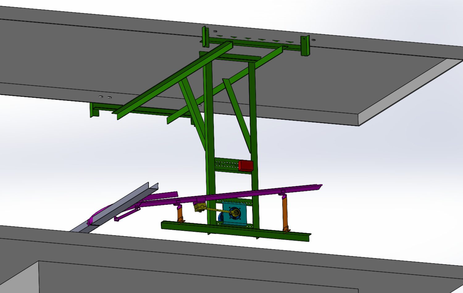 Production Optimisation on Assembly Line Industrial assembly line structural design optimization for manufacturing equipment support