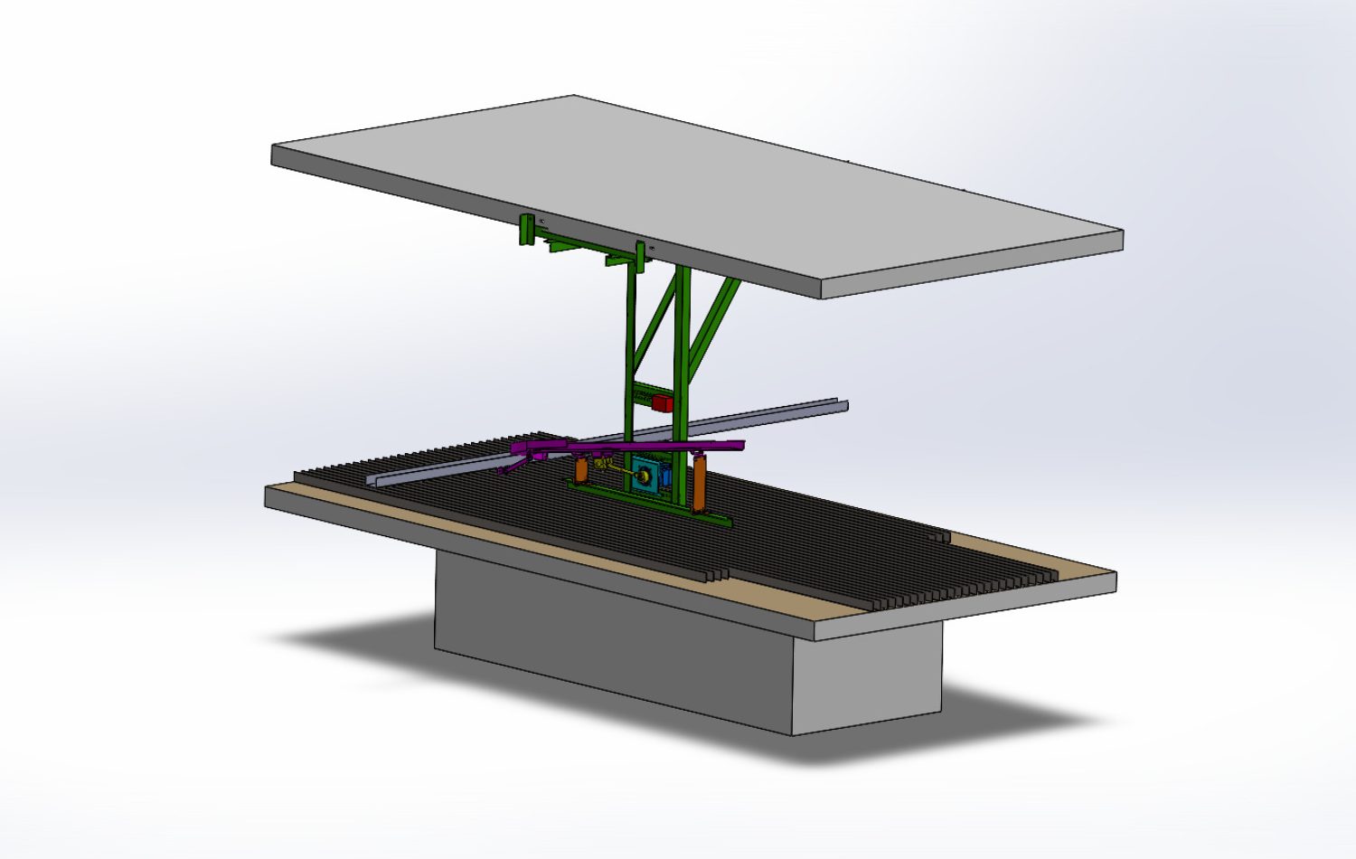Production Optimisation on Assembly Line Industrial assembly line structural design optimization for manufacturing equipment support