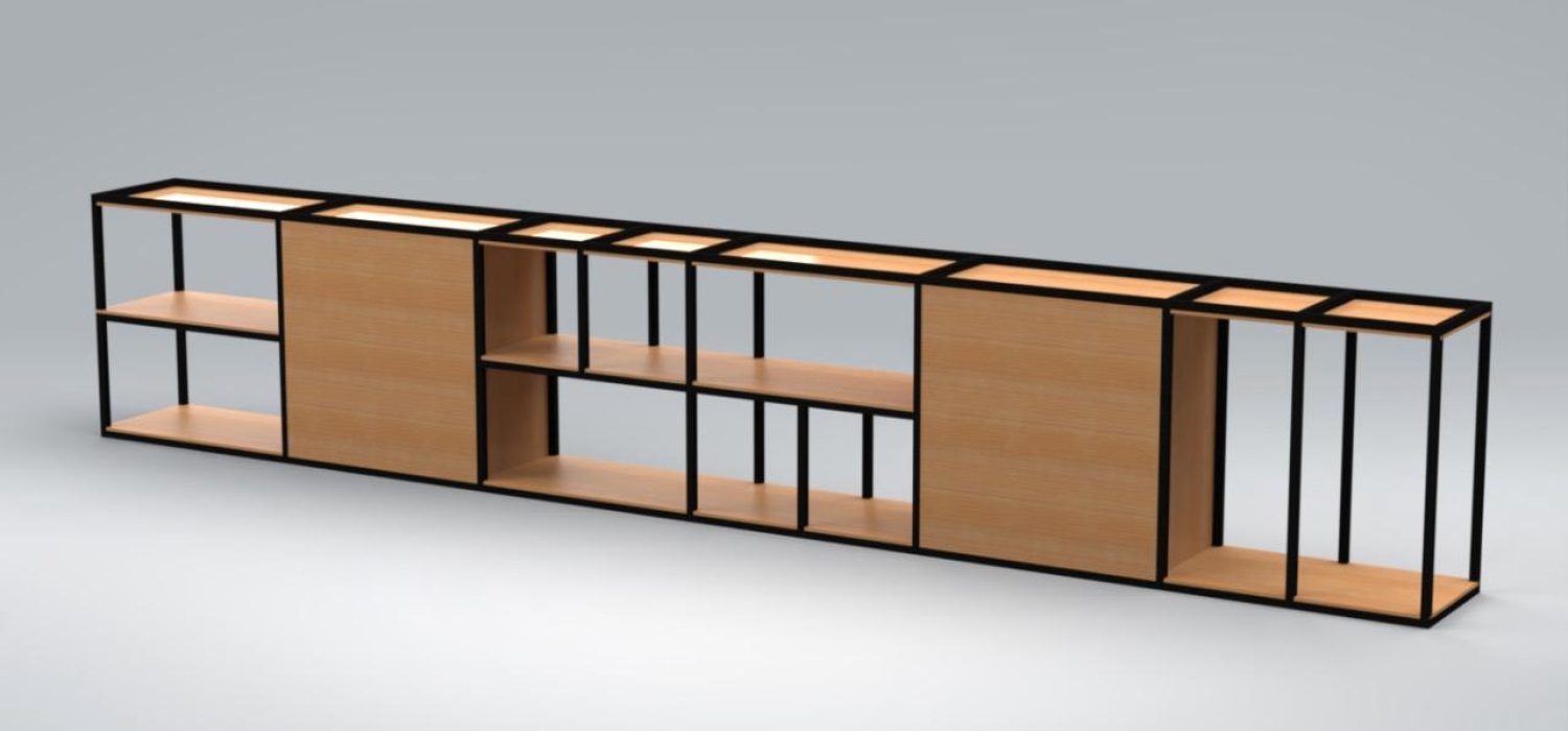 Fabricated Cabinet System CAD Development Fabricated cabinet system CAD modelling and manufacturing drawing development